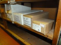 *Seven Boxes of Japanned and Other Straight Tower Bolts