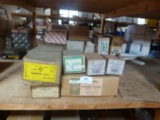 *Six Boxes of Casement Stays, Cupboard Catches, Etc