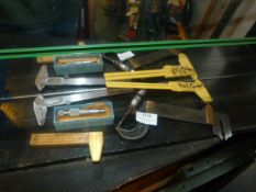 *Assorted Micrometers and Gauges