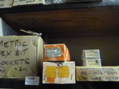 *Approx 55 Metric Hexagonal Bit Sockets