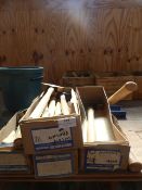 *Four Boxes Containing Scaling Hammers, Etc