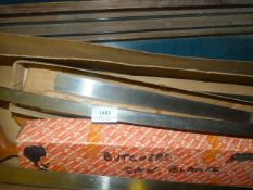 *Two Butchers Saws, Blades and Cutlery