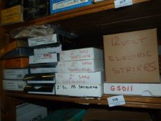 *25 AF & S and Other Five Lever Deadlock Bodies, Mortice Locks, Sash Locks, Etc