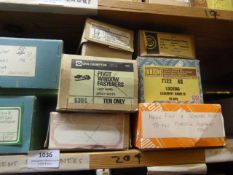 *Twenty Boxes of Pivot Window Fasteners, Indicator Bolts, Casement Fasteners, Etc