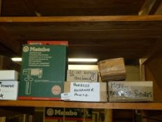 *Seven Boxes Containing Burgess Engraving Points, Spare Parts, Etc