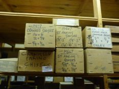 *8 Boxes of Marples and Other Paring Chisels