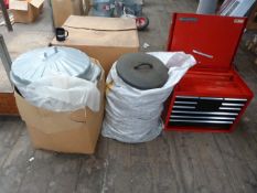 *Quantity of Galvanised Plastic and Rubber Dustbin Lids