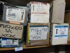 *23 Boxes of Assorted Metric Socket Cap Screws, Bolts, Etc