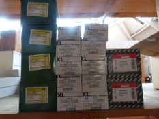 *Sixteen Boxes Containing Nylon Hammer Fixings Various Sizes