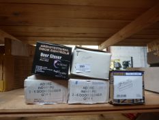 *Five Assorted Hydraulic Door Closers