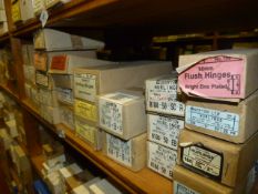 *25 Boxes of Self Locating Butt Hinges Various Sizes and Finishes