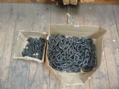 *Two Boxes of Steel Chain