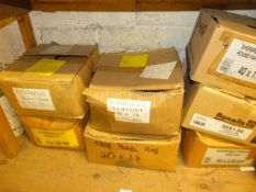 *Seven Boxes of Panel Pins, Clout Nails, Staples, Etc