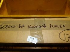 *17 Box of Kicking Plate Screws