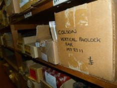 *Five Boxes of Kirkpatrick Ltd and Other Hasps and Staples