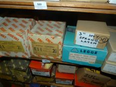 *Twelve Boxes of Mortice Deadlocks, Spring Latches, Etc