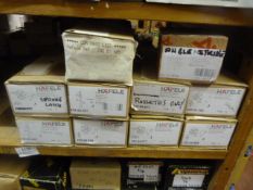 *Ten Boxes of Hafele Spring Latches, Etc