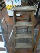 *3 Tread Wood Steps