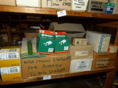 *Assorted Scraper Blades, Cartridge Knives, Ser Clip Pliers