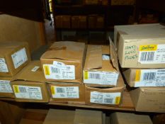 *Ten Boxes Containing Antiluce Plugs, Rings on Plates, Hooks on Plates, Etc