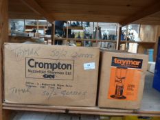 *Two Taymar LG-50 Lanterns and a Box of Spare Lamp Glasses
