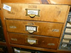 *Two Drawers Containing Twelve Compartments of Masonry Drills 6-16mm