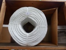 *Full Coil of White Polypropylene Rope