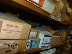 *Twelve Boxes of Assorted Cupboard Catches, Adjustable Mortise Latches, Etc