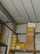 *Sixteen Boxes of Assorted English Abrasives Paper, Fiber Disks, Etc