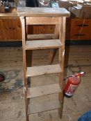 *Set of Pine Four Tread Steps
