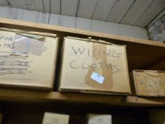 *Three Boxes of Moleskin Plumbers Wiping Cloths