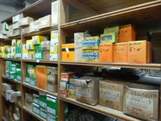 *Ten Shelves Containing a Large Quantity of Steel and Aluminium Rivet