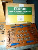 *Presto Circular Stocks and Dies no.374c Set no.18p