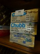 *The Chubb Standard Two Bolt Upright Mortice Locks