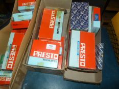 *Three Boxes of Presto, Eclipse and Other Lathe Tools