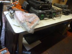 *Vintage Formica Topped Table on Four Square Tapered Legs