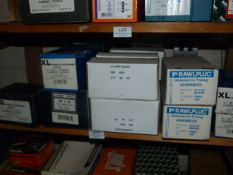 *Fifteen Boxes of Frame Fixings Various Sizes