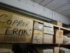 *Copper Soldering Irons, Pipe Clamps, Hand Reamers, Etc