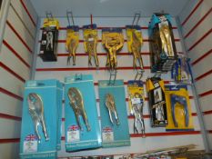 *29 Assorted Sykes-Pickavant, Iarwin and Other Vice Grips