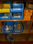 *The Contents of Three Shelves Which Includes Thimbles, Wire Grips and Shackles