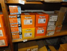 *21 Boxes of Spit Teks Screws in Various Sizes