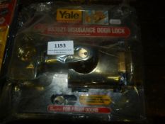 *Yale Insurance Door Lock