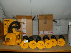 *Seven Dewalt Rechargeable Torches (no Batteries)