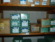 *12 Boxes of Timermate, Cuphead Square Bolts with Nuts, Roofing Bolts, Etc in Various Sizes