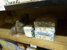 *Five Boxes of Plastic Screw Domes