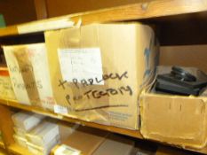 *Mixed Lot of Four Boxes Containing Heavy Duty Hasp and Staple, Padlock Protection Boxes, Large Door
