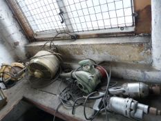 *Two Electric Drills, One Electric Handsaw, a Blower and a Heater