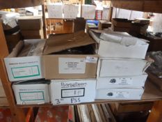 *Assorted Three Lever Deadlocks, Tubular Mortise Latches, Etc in Eight Boxes