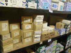 *Thirty Seven Boxes of Brass and Nickel Plated Washers