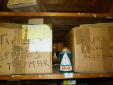 *Butane Blow Lamp Accessories, Tilley Lamp Spares, Etc